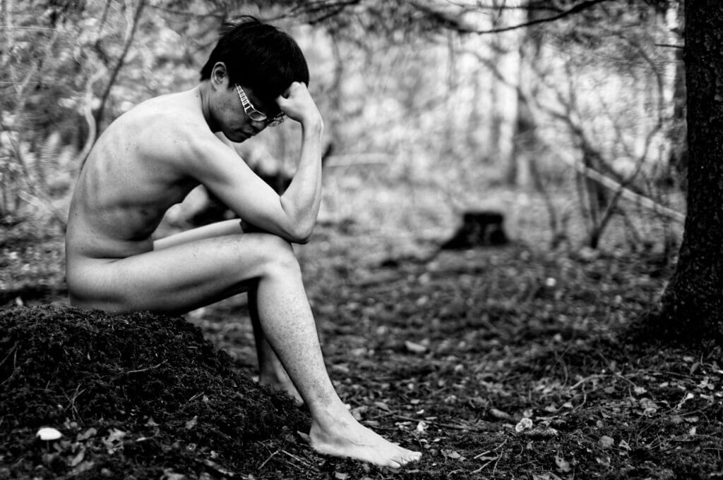 NakedWill woodland artistic nude image