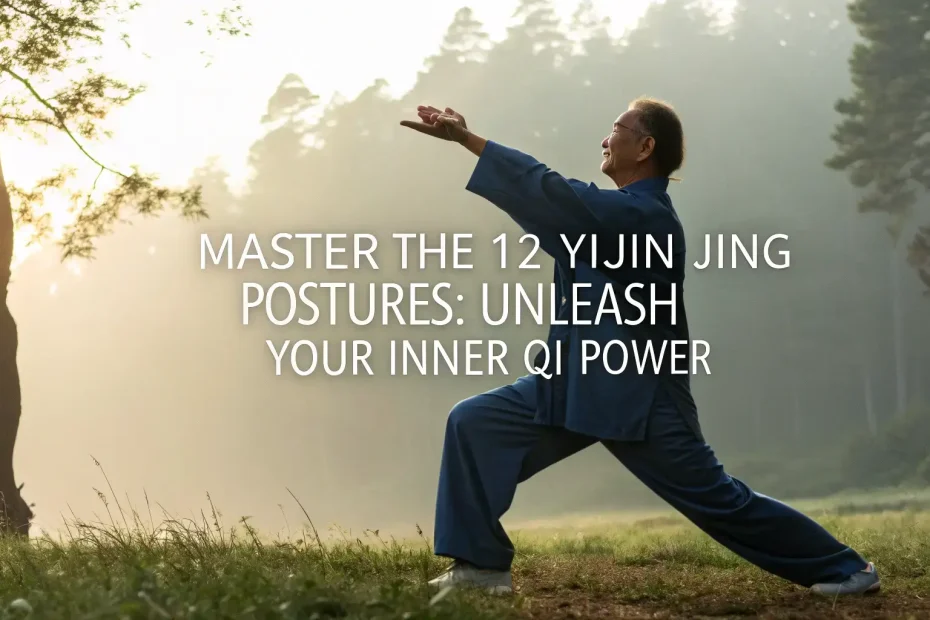 Master the 12 Yijin Jing Postures Unleash Your Inner Qi Power